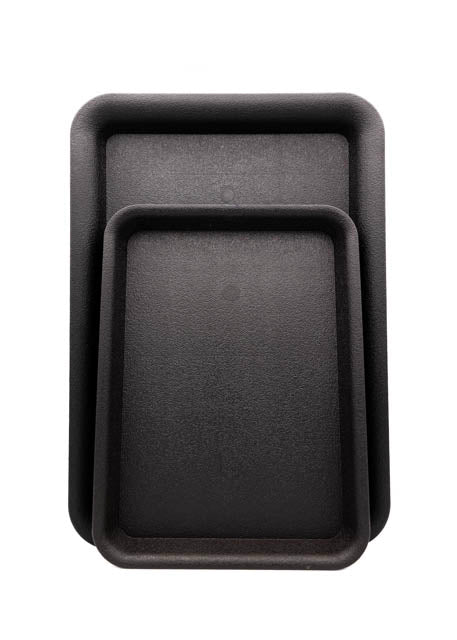 Juego de bandejas antigoteo – Grande 12×10 + Pequeña 8×6, paquete de 2